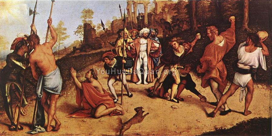 The Martyrdom of St Stephen - 洛伦佐·洛图